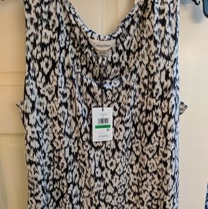 Brand New Clavin Klein Cheetah Work Top